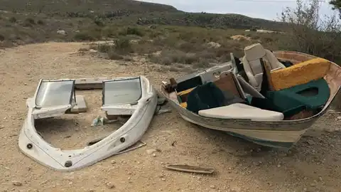 Basura abandonada Basura abandonada