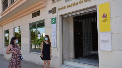 Imagen de archivo de una oficina del Servicio Andaluz de Empleo