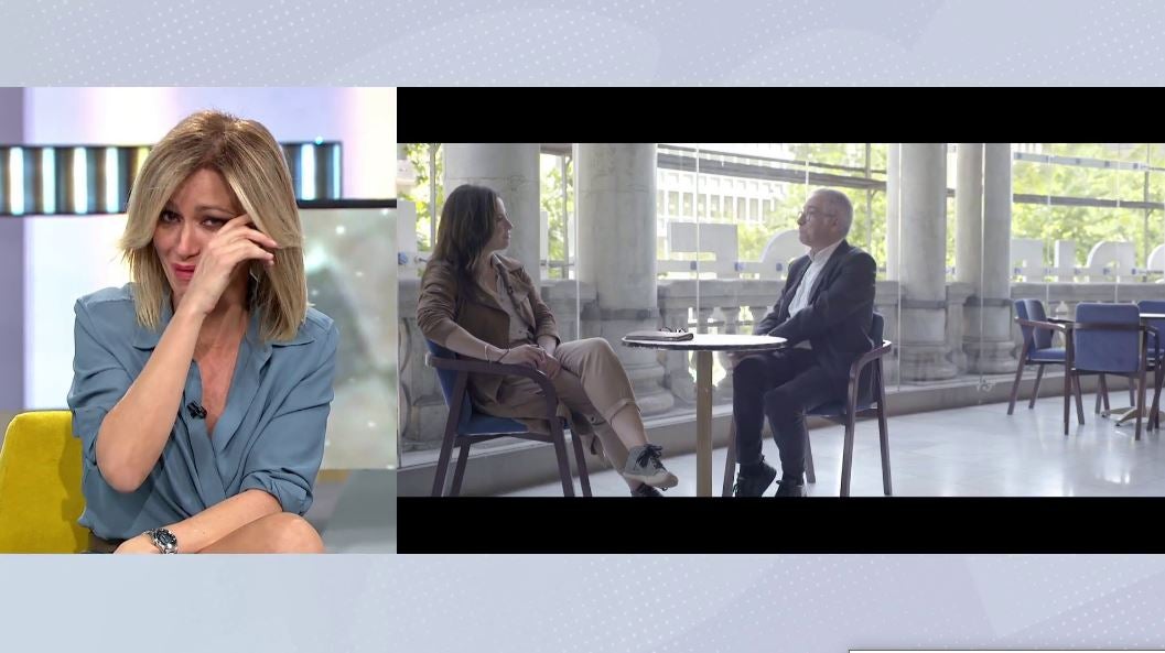 Susanna Griso rompe a llorar en pleno directo de 'Espejo Público': "Hacía tiempo que no lloraba tanto" Susanna Griso rompe a llorar en pleno directo de 'Espejo Público': "Hacía tiempo que no lloraba tanto"