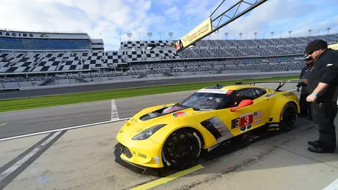Antonio García en Daytona Antonio García en Daytona