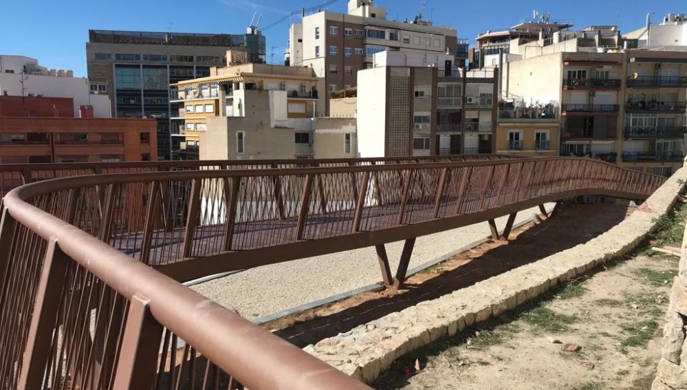 Otro detalles de la pasarela