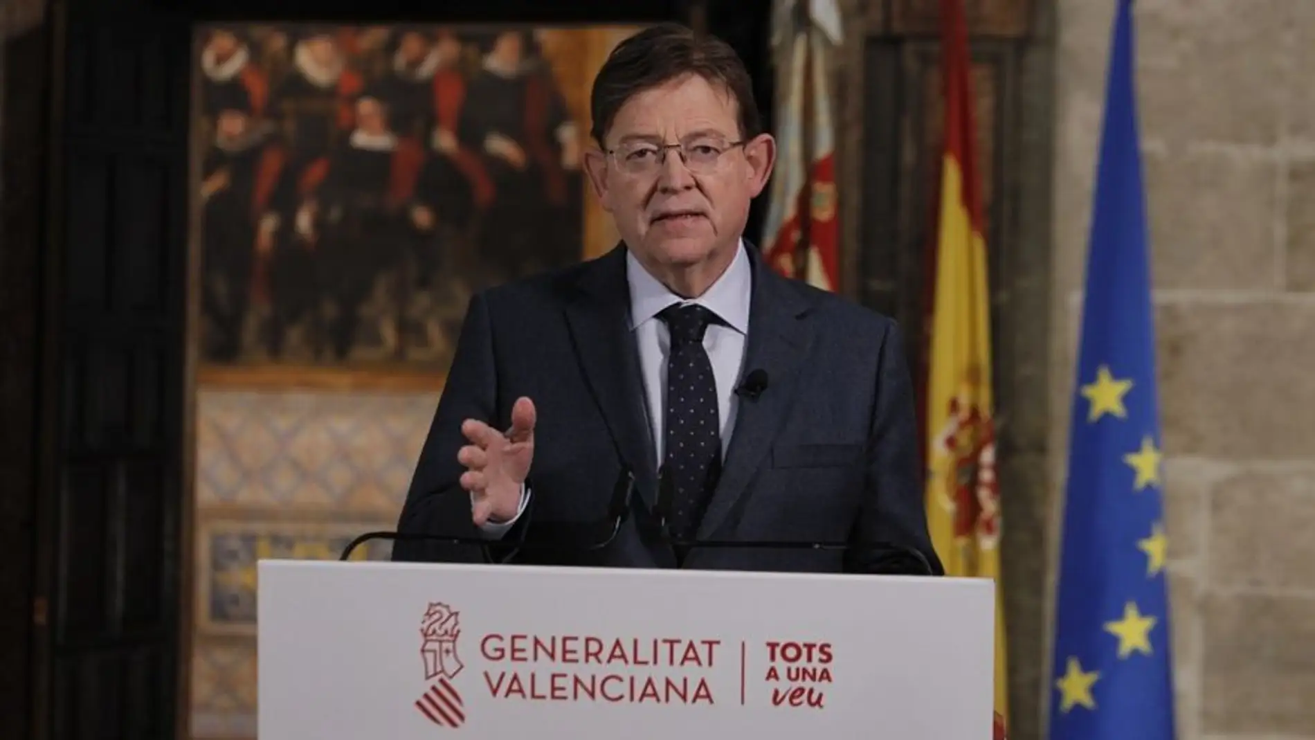 Ximo Puig, presidente de la Generalitat Valenciana.