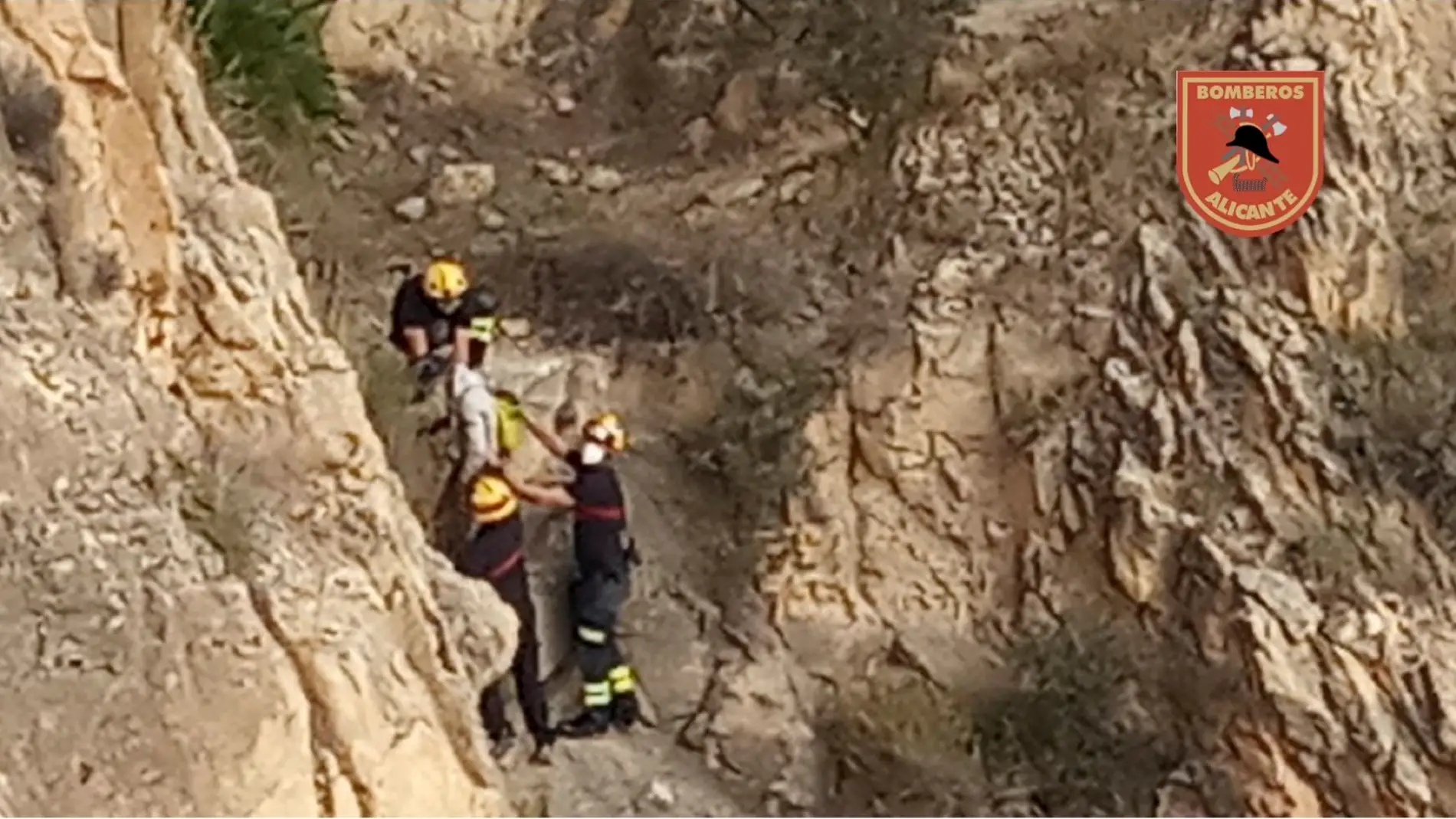 Operación de rescate en la Serra Grossa