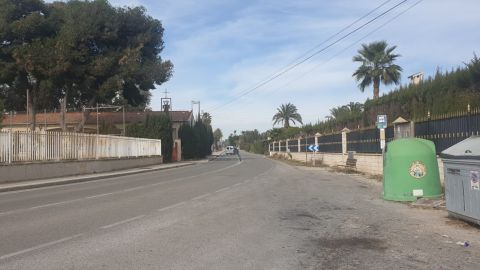 Zona de Atzavares Alto en la que han estado 22 horas sin luz. Zona de Atzavares Alto en la que han estado 22 horas sin luz.