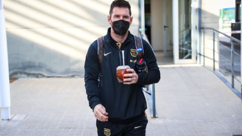 Messi mascarilla
