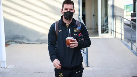 Messi mascarilla Messi mascarilla