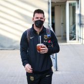 Messi mascarilla