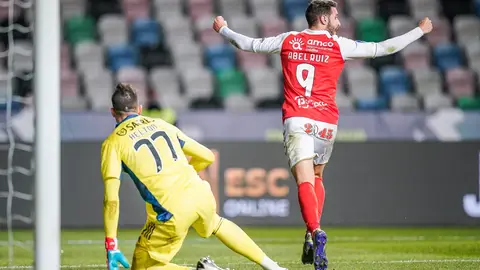 Abel Ruiz en el Sporting de Braga Abel Ruiz en el Sporting de Braga