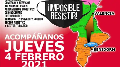 imposible resistir ayudas pandemia manifestación imposible resistir ayudas pandemia manifestación