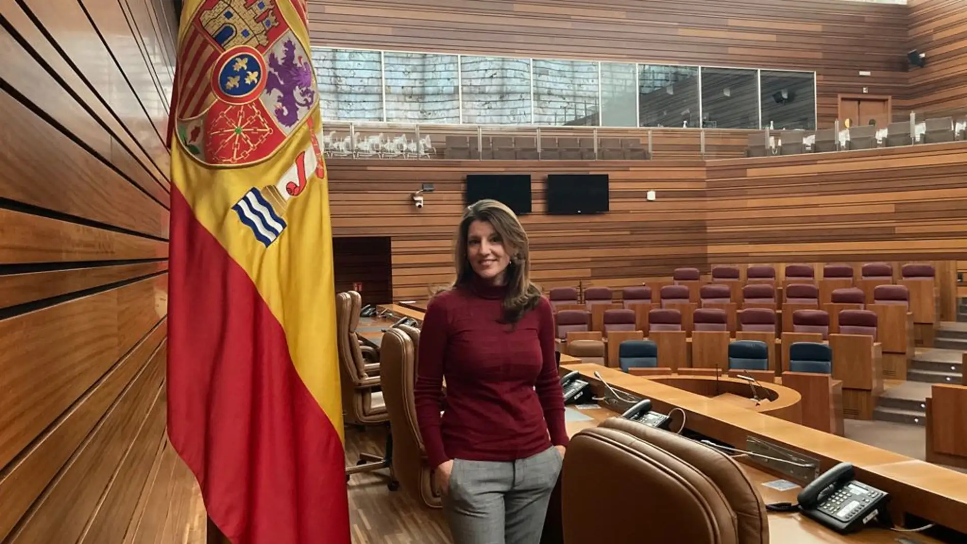 La palentina Fátima Pinacho Fernández, nueva portavoz de Vox en las Cortes de Castilla y León