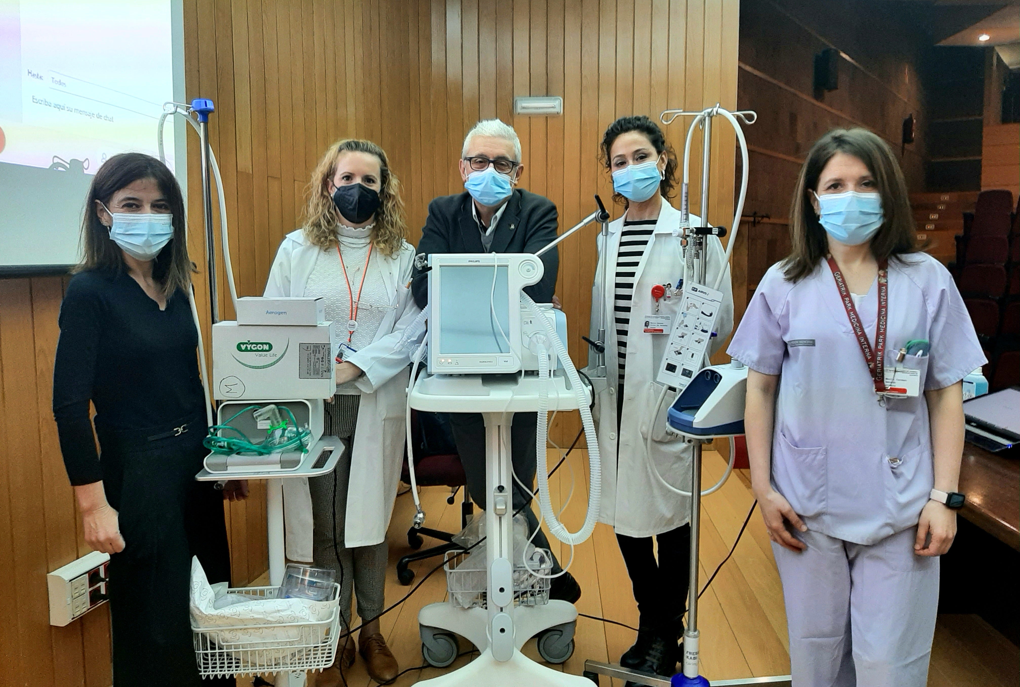 El General forma a los profesionales en el manejo de técnicas respiratorias para la mejora del tratamiento de pacientes covid El General forma a los profesionales en el manejo de técnicas respiratorias para la mejora del tratamiento de pacientes covid