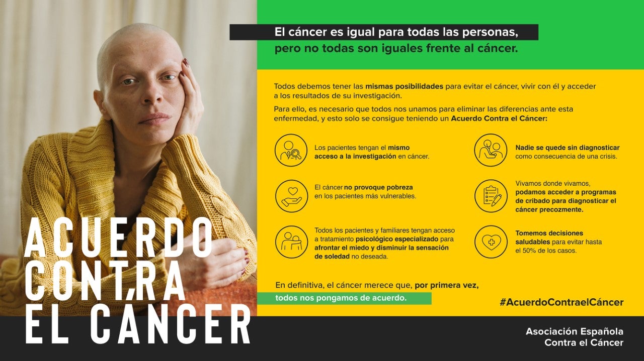 La Covid19 aumenta el miedo y la sensación de soledad de los enfermos de cáncer La Covid19 aumenta el miedo y la sensación de soledad de los enfermos de cáncer