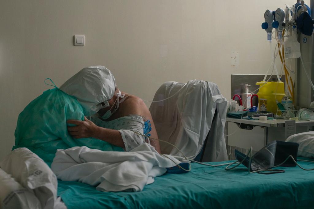 O fotoxornalista ourensán, Brais Lorenzo, desde dentro do CHUO O fotoxornalista ourensán, Brais Lorenzo, desde dentro do CHUO