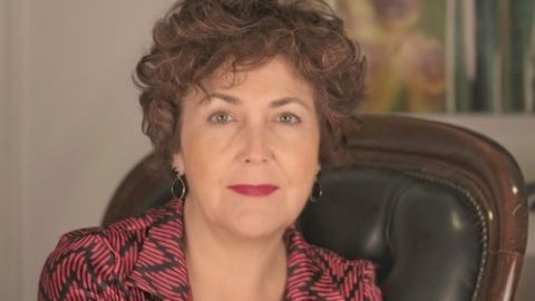 La presidenta del Colegio de M&eacute;dicos de Alicante, Mar&iacute;a Isabel Moya