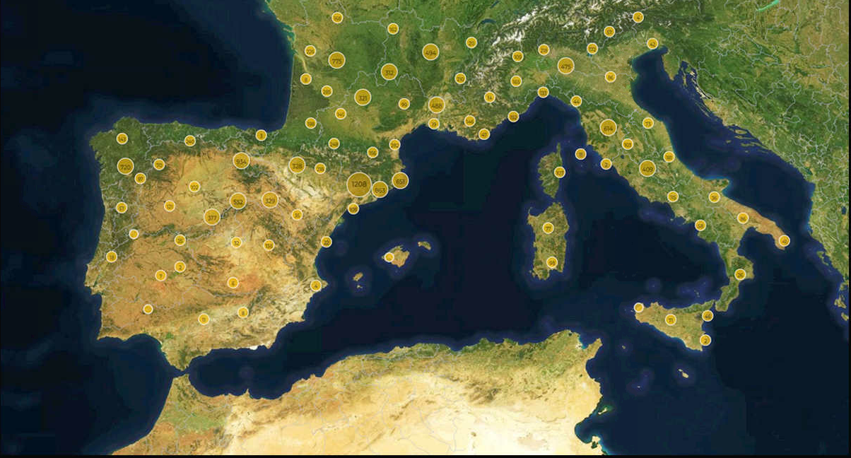 El proyecto ‘Petrifying Wealth’ publica en abierto un visor cartográfico con más de 17.000 construcciones medievales El proyecto ‘Petrifying Wealth’ publica en abierto un visor cartográfico con más de 17.000 construcciones medievales