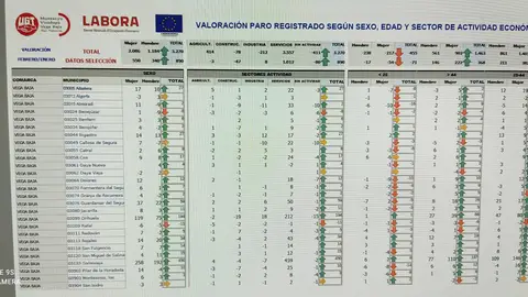 La Vega Baja cierra el mes de enero con 890 parados más por la caída del sector Servicios Actualización datos paro