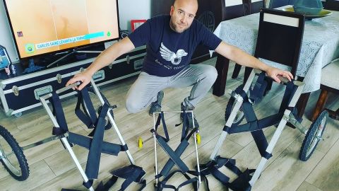 Jaime &Aacute;lvarez de '&Aacute;ngeles ca&iacute;dos sobre ruedas'