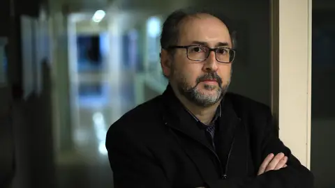 Víctor Iriarte, autor de la obra 'Budapest, un silencio atronador' Víctor Iriarte, autor de la obra 'Budapest, un silencio atronador'