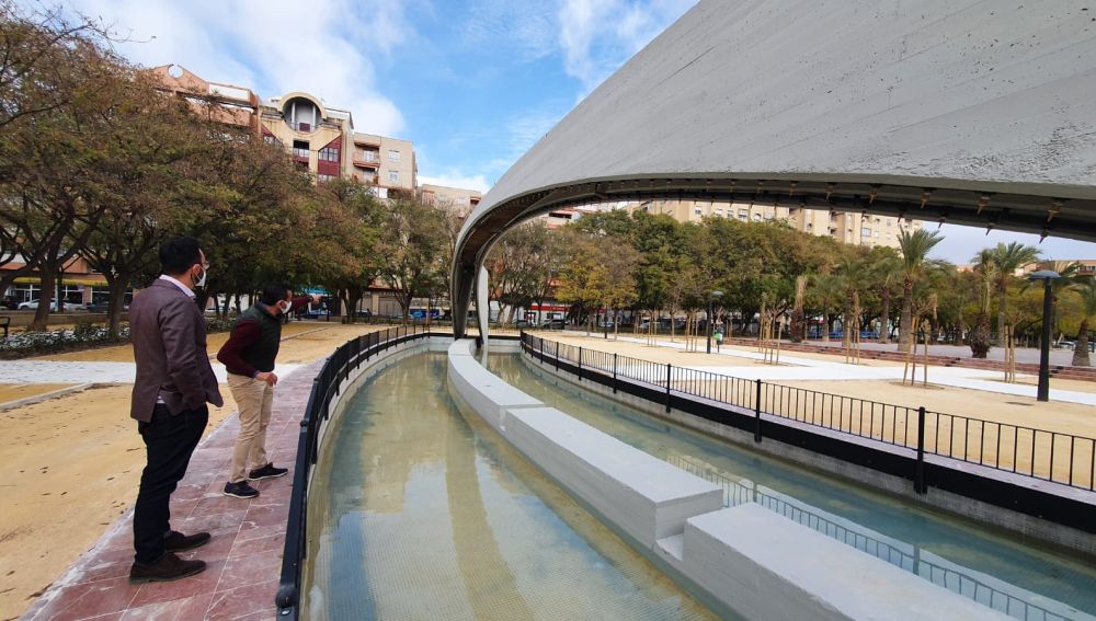 Fuente del parque