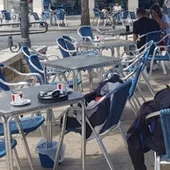 Una terraza en Ciudad Real Una terraza en Ciudad Real