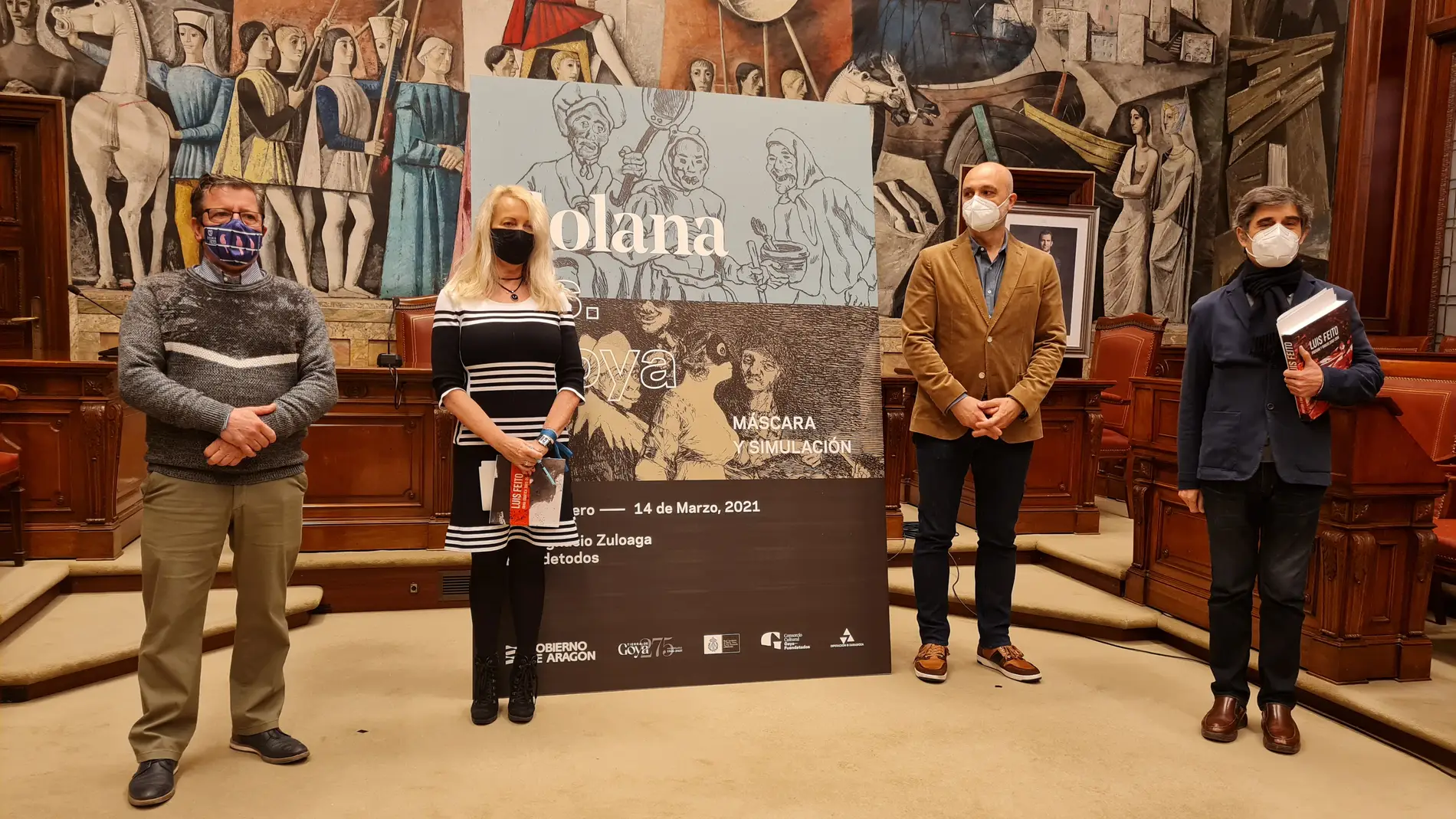 La exposición se ha presentado en la sede de la Diputación Provincial