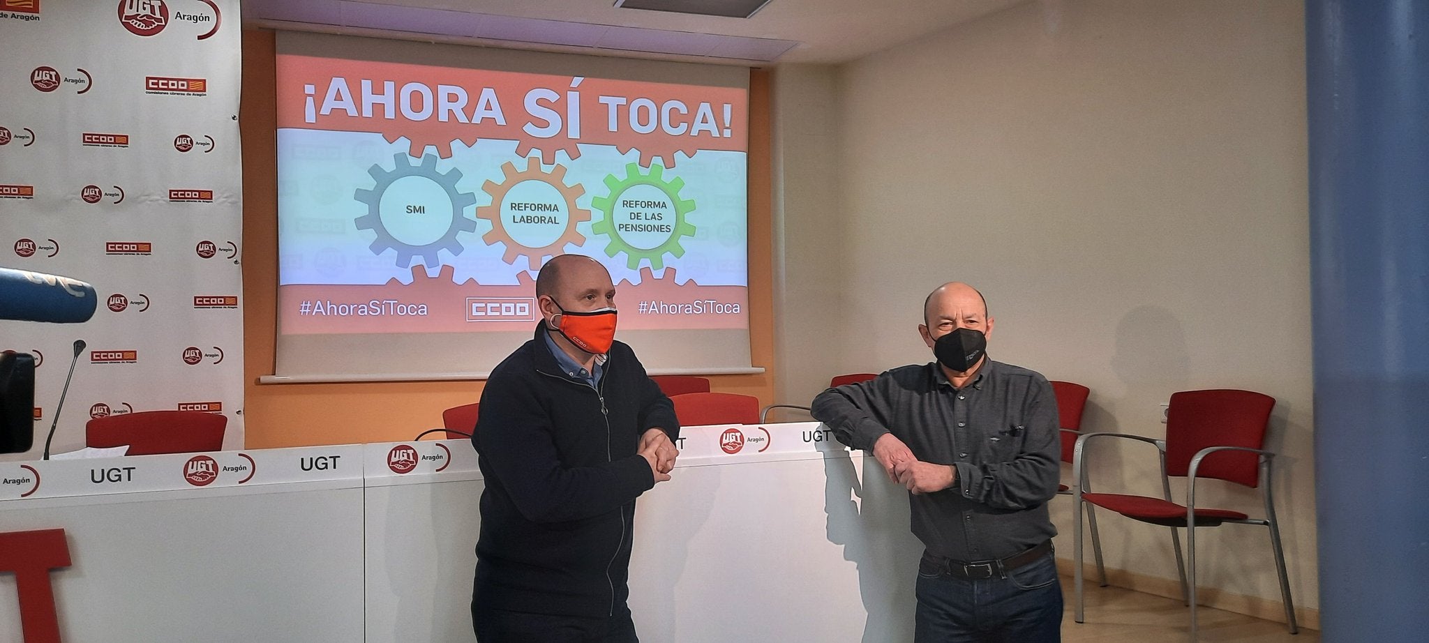 UGT y CCOO piden subir el SMI y derogar las reformas laboral y de las pensiones UGT y CCOO piden subir el SMI y derogar las reformas laboral y de las pensiones
