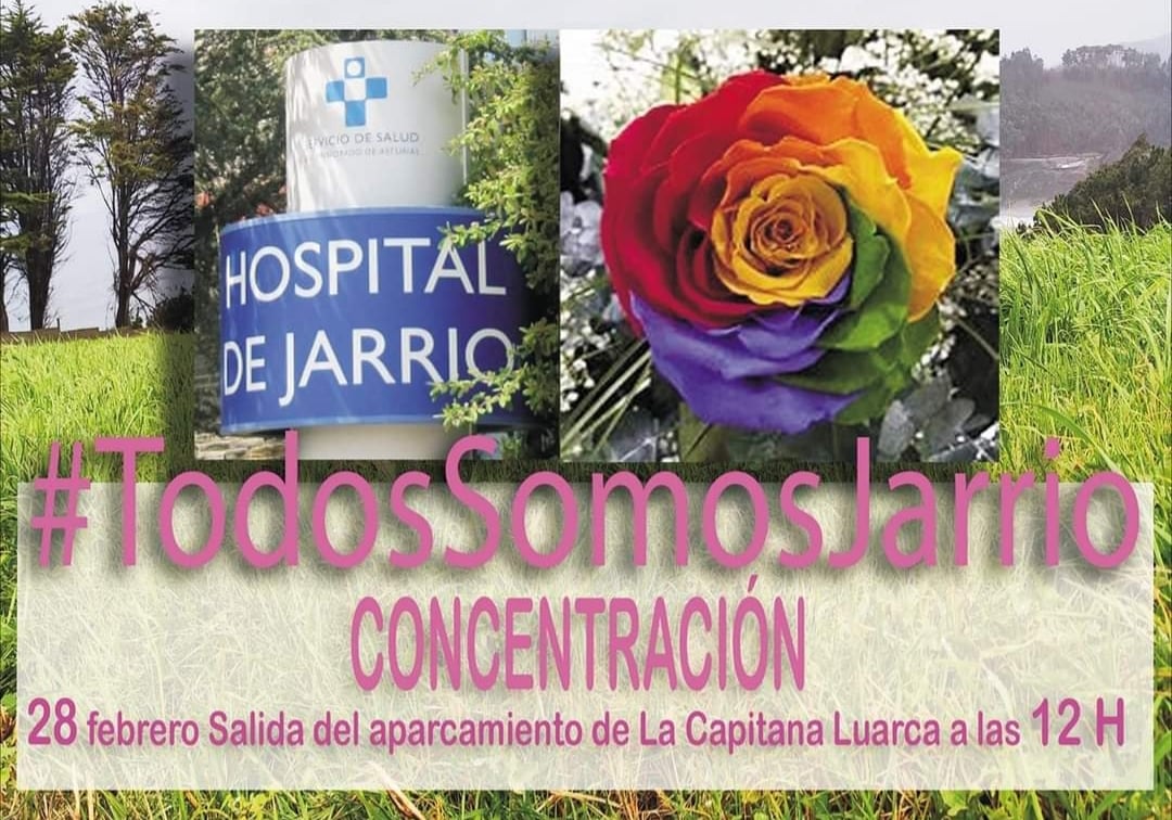 “Todos somos Jarrio” convoca para este domingo una marcha automovilista por el Occidente hasta el hospital de Jarrio, para demandar al SESPA que restablezca la calidad que se fue deteriorando en los últimos años. “Todos somos Jarrio” convoca para este domingo una marcha automovilista por el Occidente hasta el hospital de Jarrio, para demandar al SESPA que restablezca la calidad que se fue deteriorando en los últimos años.
