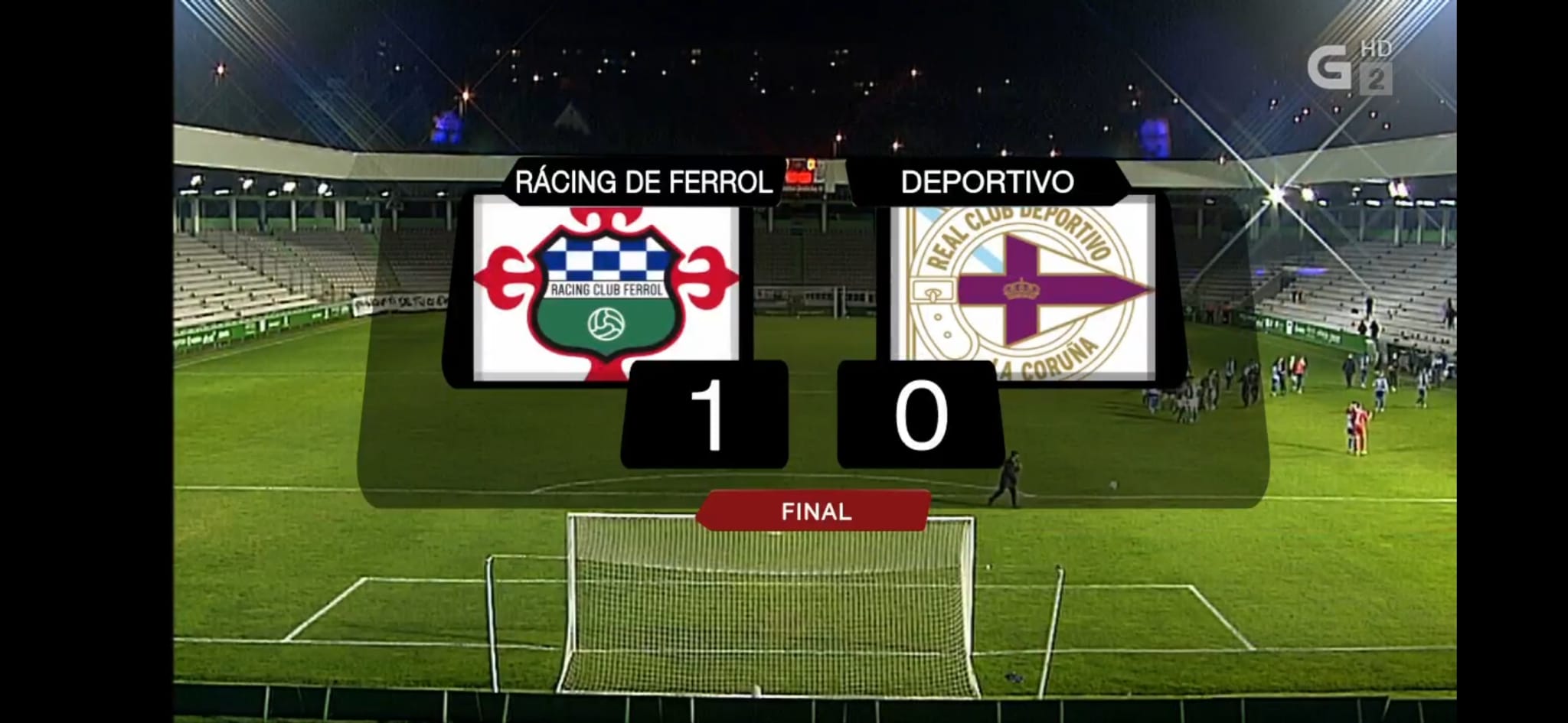 La derrota del Dépor en A Malata tuvo una audiencia de 63.000 espectadores en la TVG2 La derrota del Dépor en A Malata tuvo una audiencia de 63.000 espectadores en la TVG2