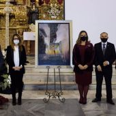 Presentación cartel de la semana santa de Ayamonte, obra del pintor Emilio Borrego