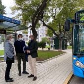 Autobús urbano en El Puerto