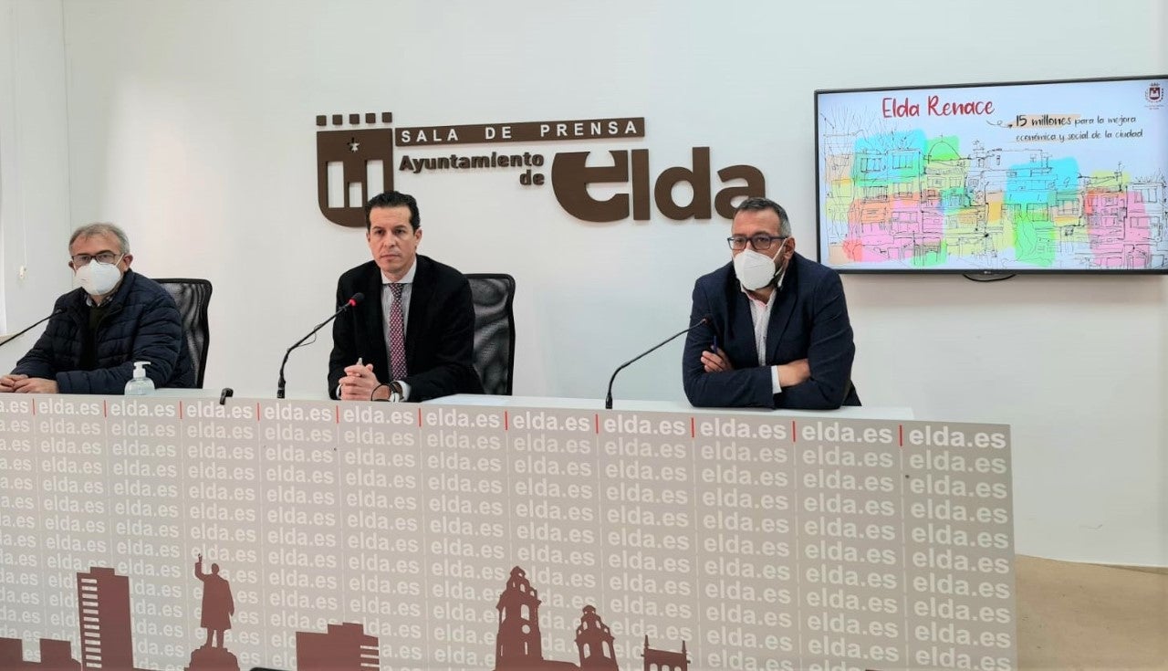 Elda moviliza 15 millones de euros en ayudas e inversiones para favorecer la recuperación económica y social del municipio Elda moviliza 15 millones de euros en ayudas e inversiones para favorecer la recuperación económica y social del municipio