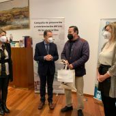 Entrega de las mascarillas