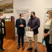Entrega de las mascarillas Entrega de las mascarillas