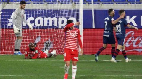 Huesca 3 Granada 2