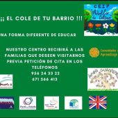 Uno de los colegios que apoyan en esta campaña
