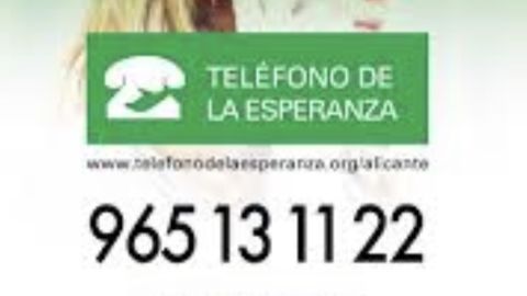 Tel&eacute;fono esperanza Alicante