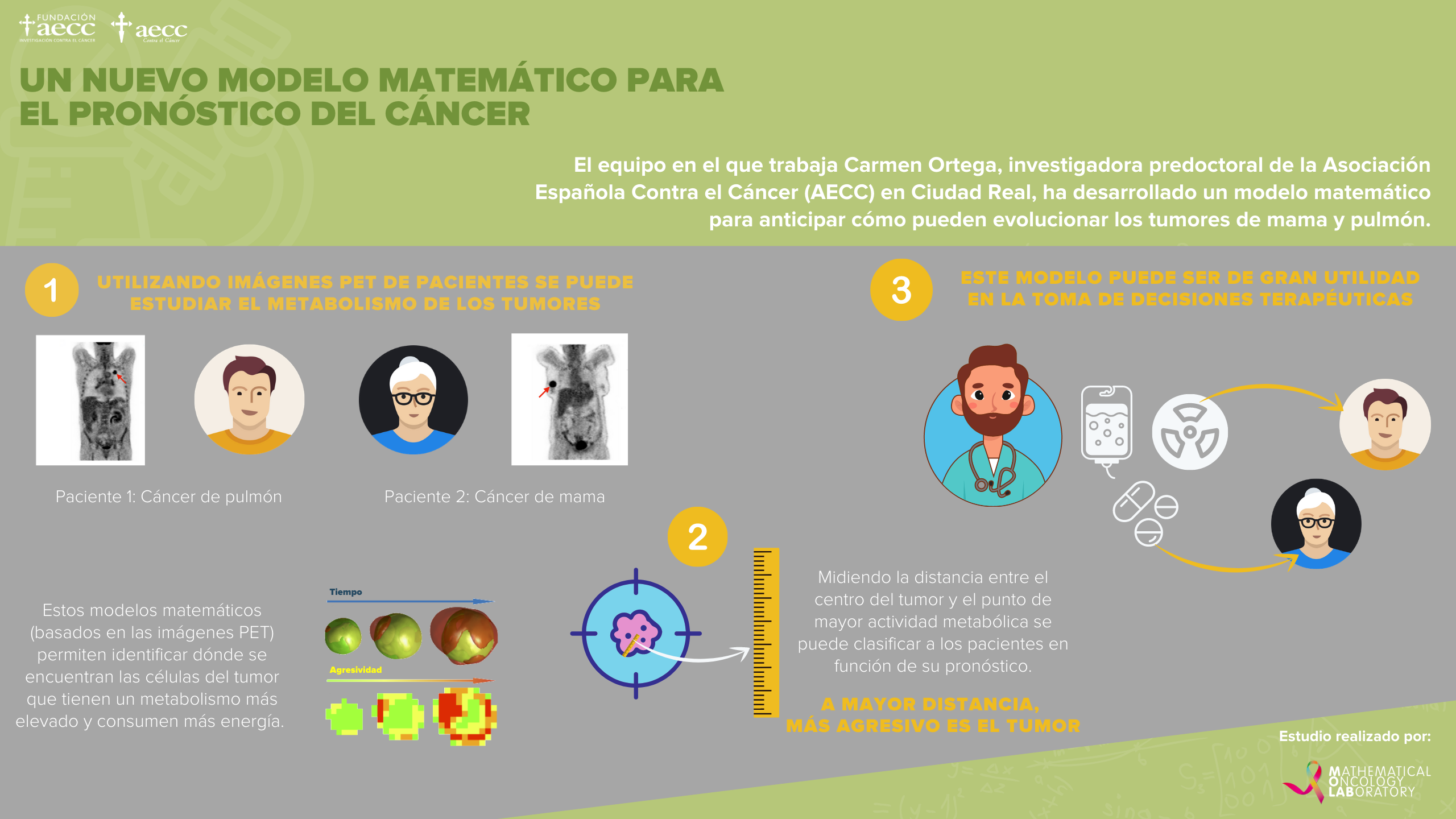 Una joven Investigadora participa en un proyecto matemático que mejora el pronóstico del cáncer Una joven Investigadora participa en un proyecto matemático que mejora el pronóstico del cáncer