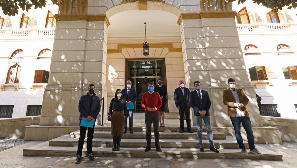 Asistentes a la primera reunión de trabajo 