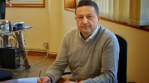 Manuel Campos, alcalde de Cuntis Almorzo virtual en Onda Cero Pontevedra