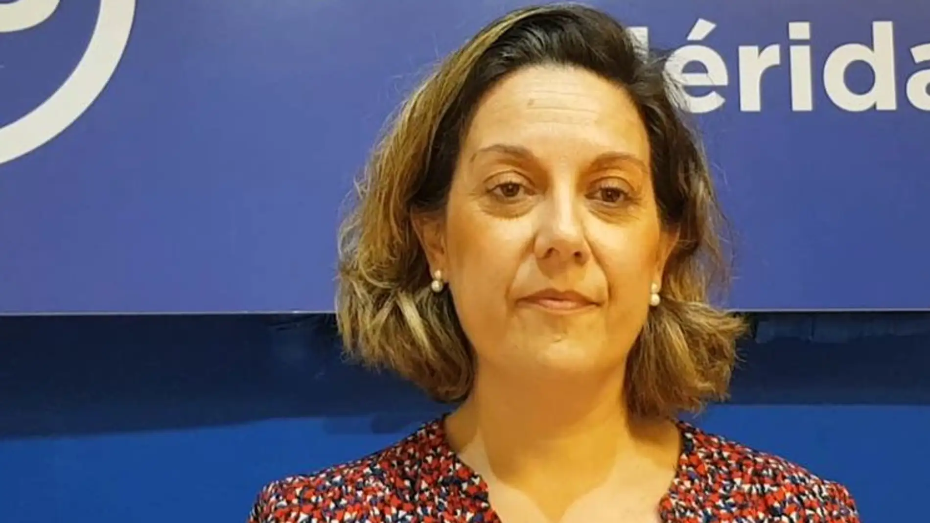 Pilar Nogales, Portavoz del Partido Popular en Mérida. 