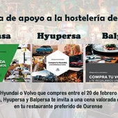 Gadasa, Hyupersa y Balpersa con la hostelería Gadasa, Hyupersa y Balpersa con la hostelería