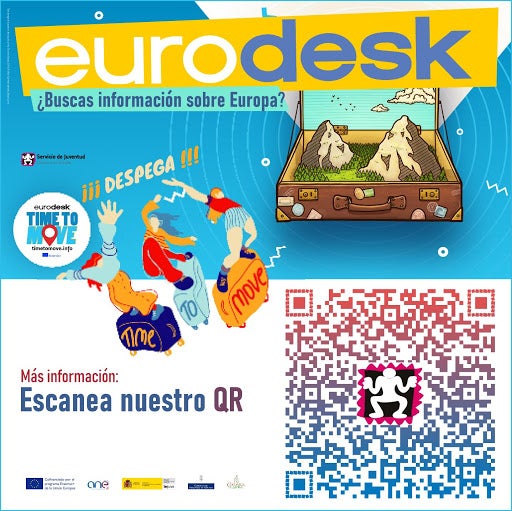 Convirtiéndose así en “Punto Multiplicador Eurodesk” de una red Europea de información juvenil formada por más de 800 centros en toda Europa Convirtiéndose así en “Punto Multiplicador Eurodesk” de una red Europea de información juvenil formada por más de 800 centros en toda Europa
