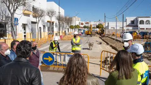 Comienzan las obras de renovación de la red de abastecimiento de la calle Buen Pastor Comienzan las obras de renovación de la red de abastecimiento de la calle Buen Pastor