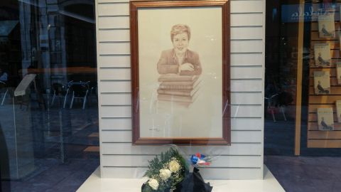 Recuerdo a Concha Quir&oacute;s, librer&iacute;a cervantes
