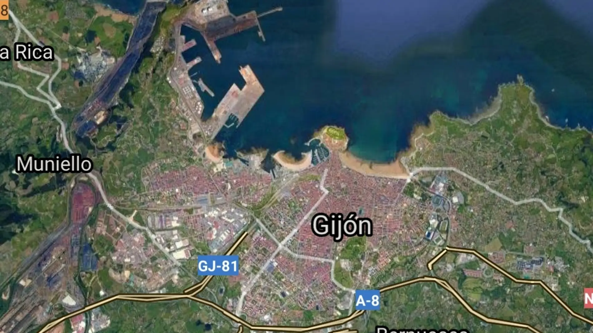 Gijón maps