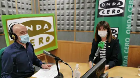 Idoia Mendia en Onda Cero Idoia Mendia en Onda Cero