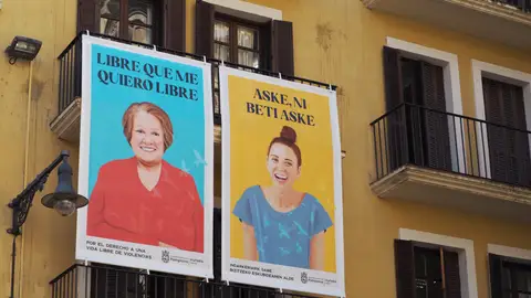 Libre que me quiero libre Campaña del Ayuntamiento de Pamplona