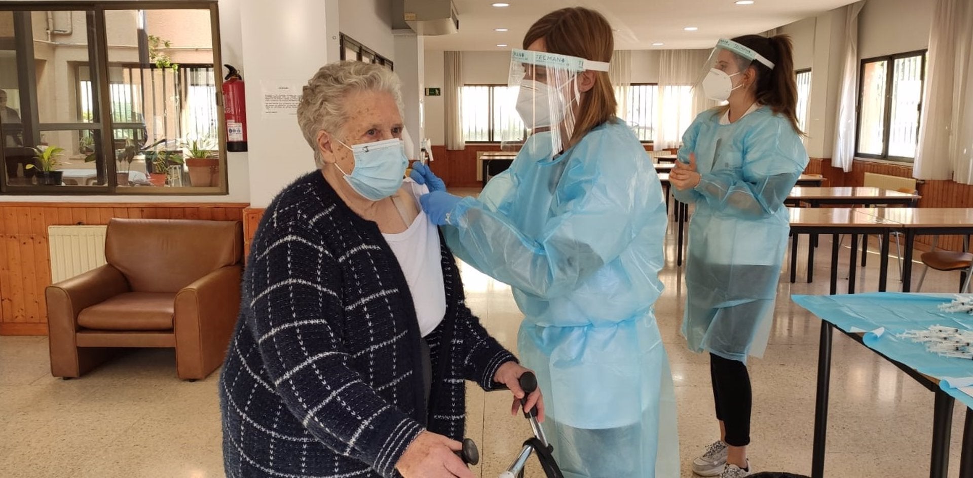 Baleares inicia la vacunación contra la COVID-19 en los centros de día Baleares inicia la vacunación contra la COVID-19 en los centros de día