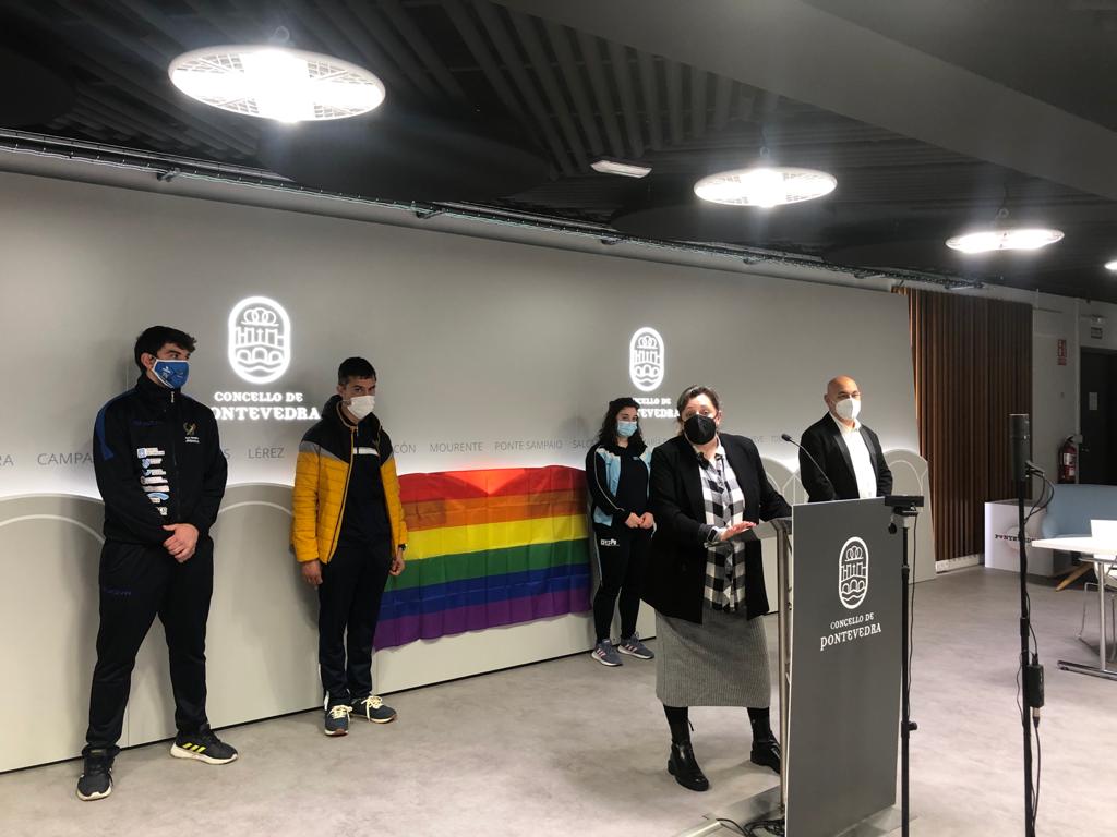 Yoya Blanco: "O deporte pontevedrés é un exemplo de apoio á diversidade é á loita contra a LGTBIfobia" Yoya Blanco: "O deporte pontevedrés é un exemplo de apoio á diversidade é á loita contra a LGTBIfobia"