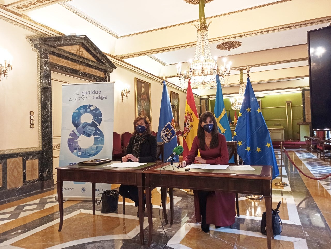 Oviedo dedica el acto institucional a las profesionales sanitarias Oviedo dedica el acto institucional a las profesionales sanitarias